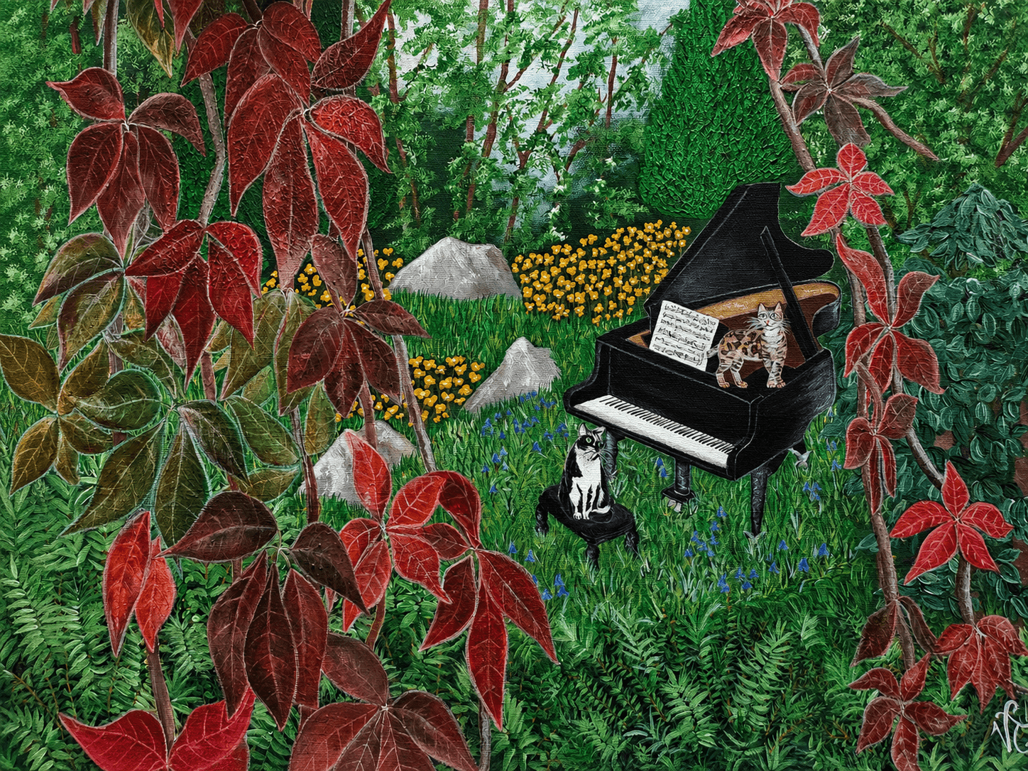 Balade bucolique et musique